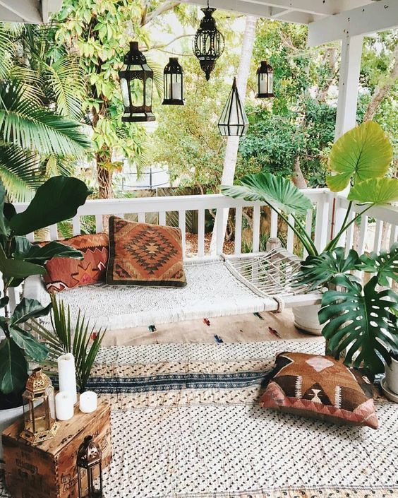 Bohemian-Inspired Porch